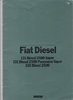 Fiat 131 - 132 Diesel  1979 Autoprospekt