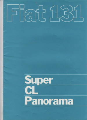 Prospekt 131 CL - Panorama 1981  Prospekt