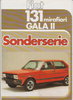 Fiat 131 Gala II 1981 Autoprospekt