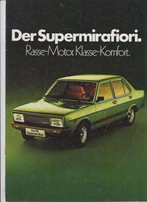 Fiat 131 Supermirafiori 1978 Prospekt