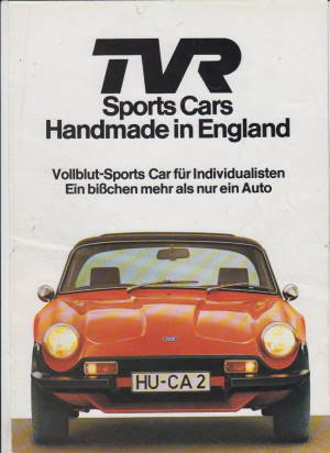 TVR 3000 Prospekt 1976
