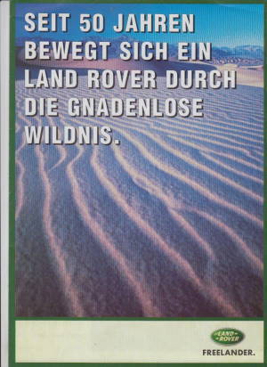 Land Rover Freelander Prospekt 1998