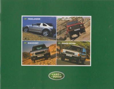 Land Rover  Programm  Prospekt