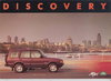 Land Rover Discovery Autoprospekt englisch