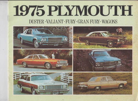 Plymouth Automobile Prospekt USA 1975