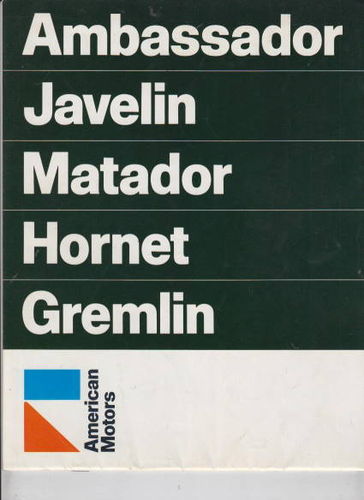 AMC PKW Programm Frankreich  Autoprospekt