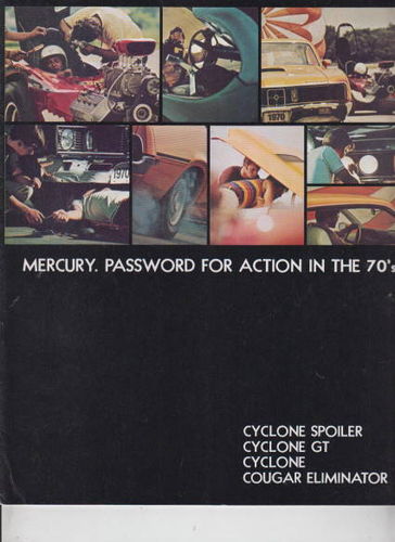 Mercury Cyclone - Cougar - Prospekt
