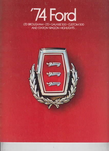 Ford PKW Programm USA 1973