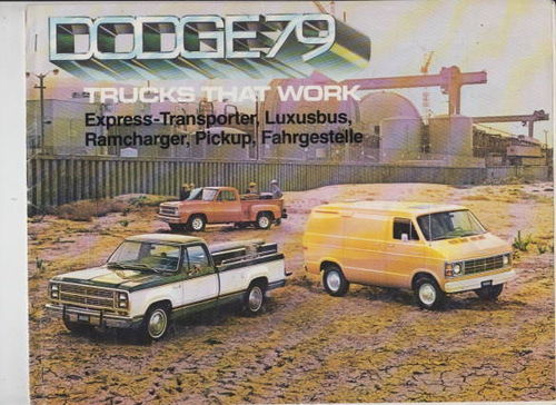 Dodge Trucks Prospekt USA  1979