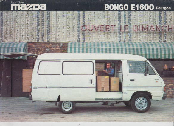 Mazda E 1600 Prospekt Frankreich