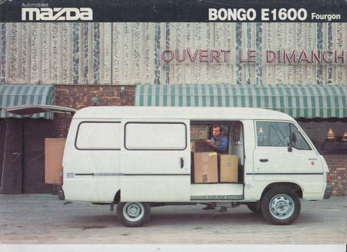 Mazda E 1600 Prospekt Frankreich