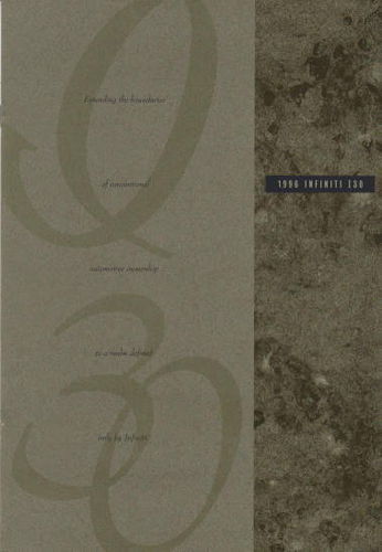 Infiniti  I30 Prospekt USA 1996