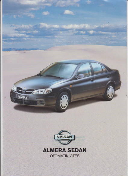 Nissan Almera Sedan Autoprospekt Türkei
