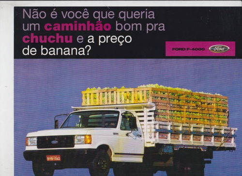 Ford F 4000 Prospekt Brasilien 1994