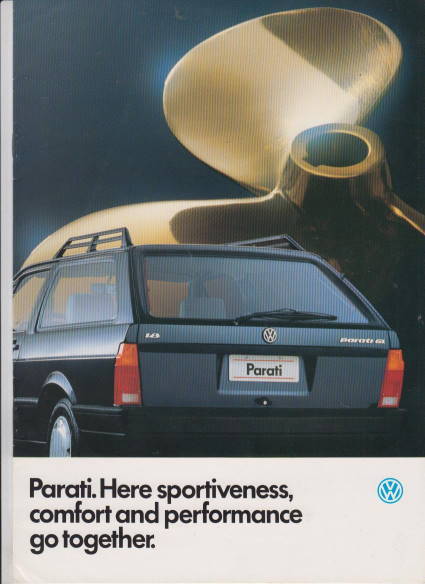 VW Parati Prospekt Brasilien 1991