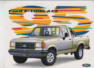 Ford F-1000 4x2 Prospekt Brasilien