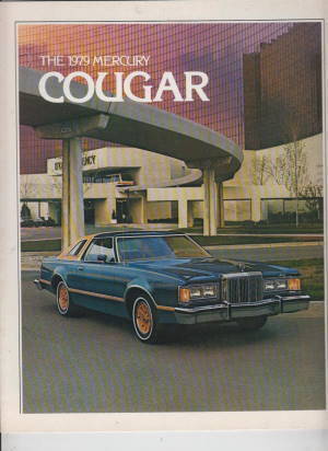 Autoprospekt Mercury Cougar USA 1979
