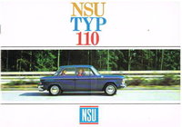 NSU Typ 110 Autoprospekte