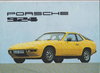 Porsche 924 original  Autoprospekt