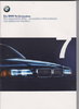 BMW 7er Prospekt Broschüre  1998