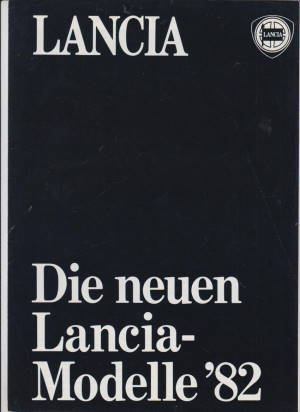Lancia Programm 1982 Prospekt