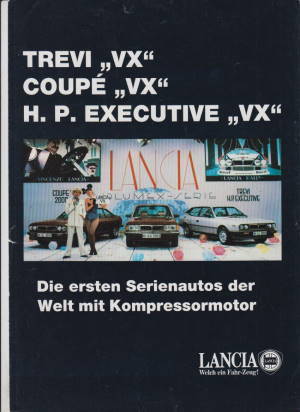 Lancia Programm  Prospekt 1983