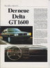 Lancia Delta GT 1600 Prospekt 1983