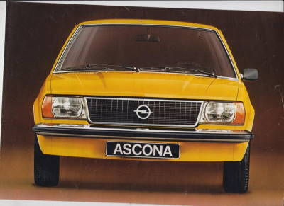 Opel Ascona B Prospekt 1975