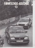 Opel Ascona Prospekt Fahrschule 1982