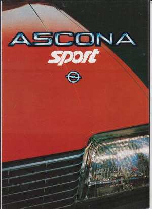 Opel Ascona Sport  Prospekt 10 - 1983