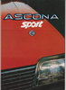 Opel Ascona Sport  Prospekt 10 - 1983