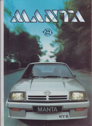 Opel Manta Prospekt 1983