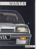 Opel Manta Prospekt 1986