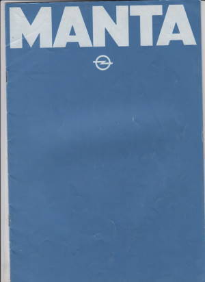 Opel Manta Prospekt 1979