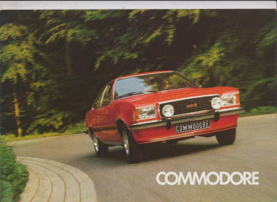 Opel Commodore B Prospekt 1975