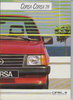 Opel Corsa Prospekt GB 1984