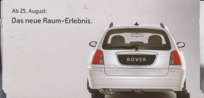 Rover 75 Prospekt