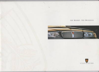 Rover PKW Programm Prospekt 1995