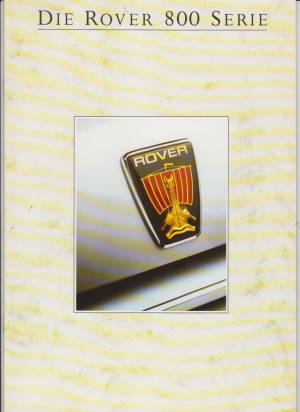 Rover 800 Autoprospekt