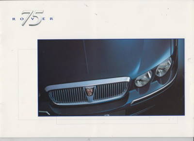 Rover 75  Prospekt 1998