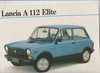 Autobianchi  A112 Elite  Prospekt  1981