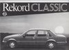 Opel Rekord E Classic 1982  Prospekt