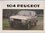 Peugeot 104 Autoprospekt 1979