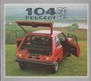 Peugeot 104 Prospekt NL 1982