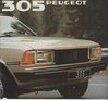Peugeot 305  Autoprospekt 1981