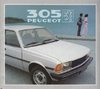 Peugeot 305  Prospekt 1982 NL