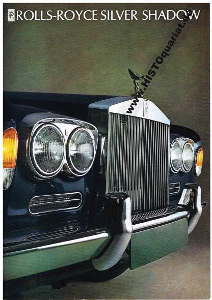 Rolls Royce Silver Shadow Prospekt 1972