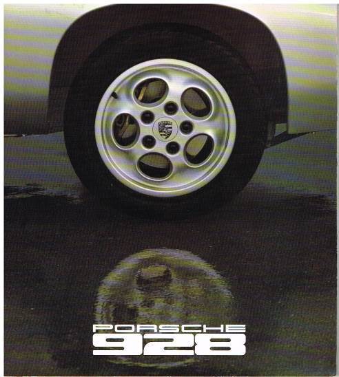 Porsche 928 Prospekt 1978