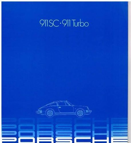 Porsche 911 SC und Turbo Prospekt