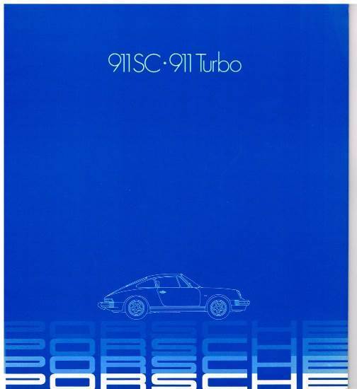 Porsche 911 SC und Turbo Prospekt